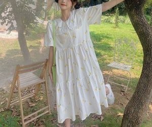 Hasru Collar Dress